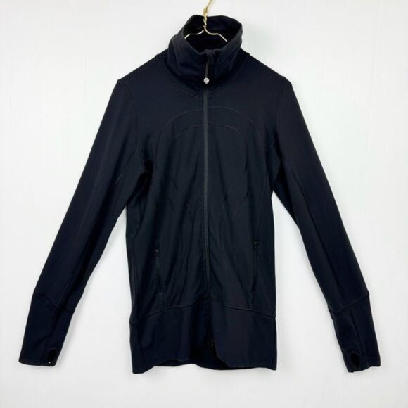 Lululemon In Stride Jacket Black size 8 - Picture 2 of 16